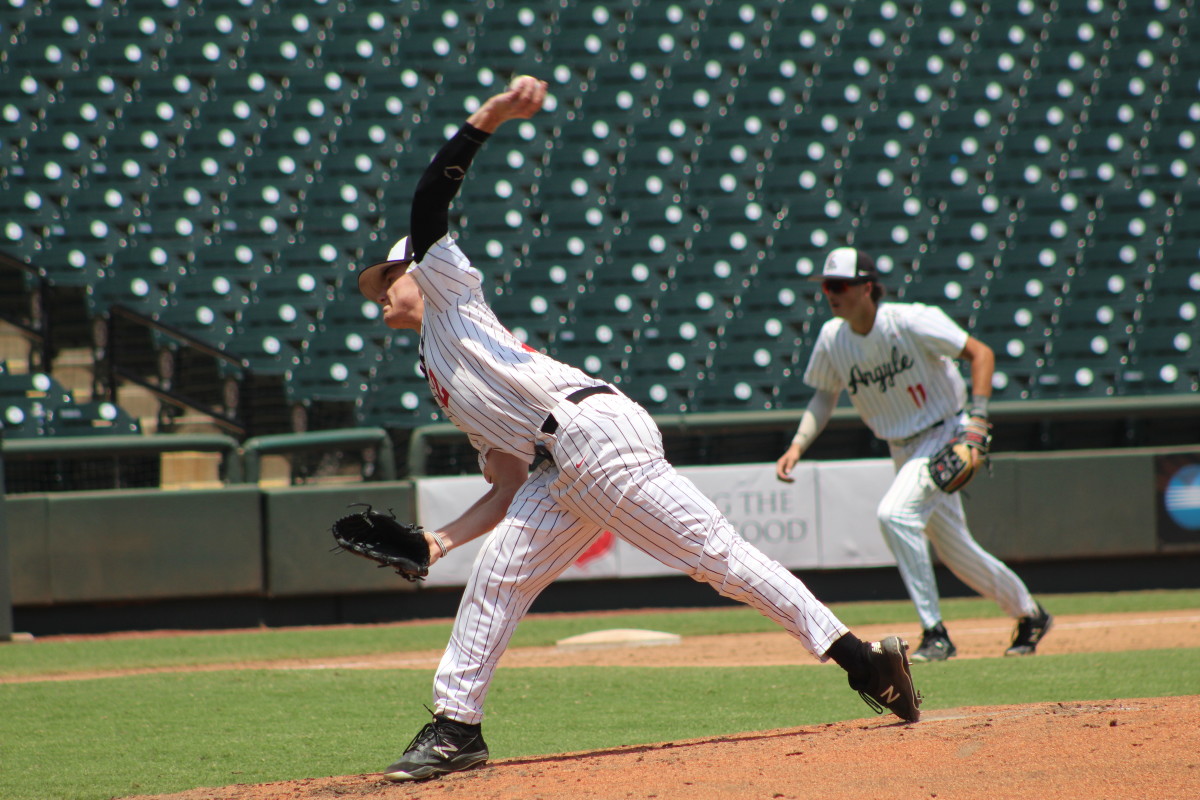 Magnolia West Argyle 5A UIL state championship Texas baseball playoffs 061023 Andrew McCulloch 78
